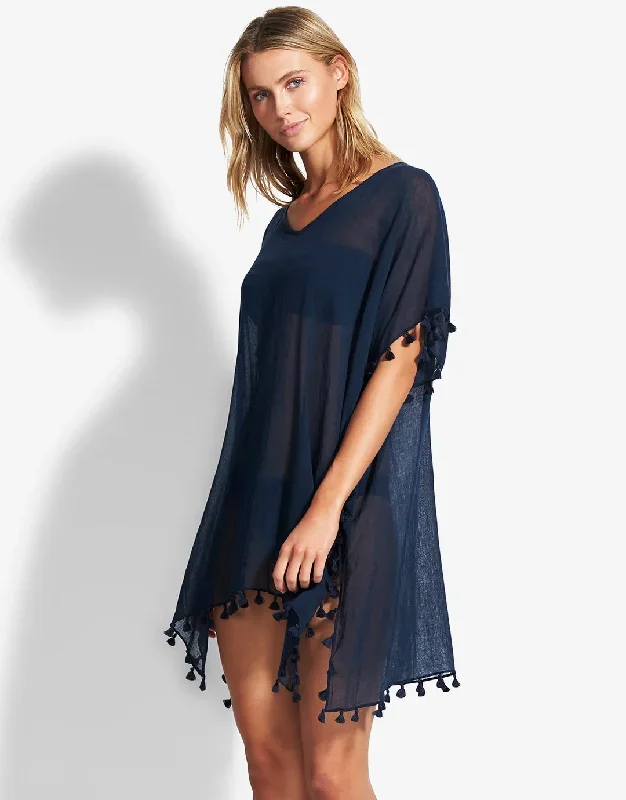 Amnesia Kaftan - Indigo