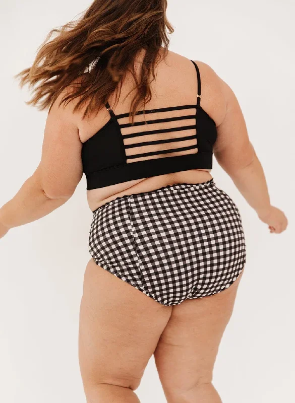 black-gingham-high-waist-bottom