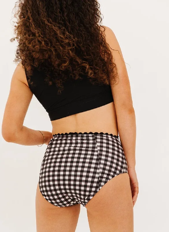 black-gingham-high-waist-bottom