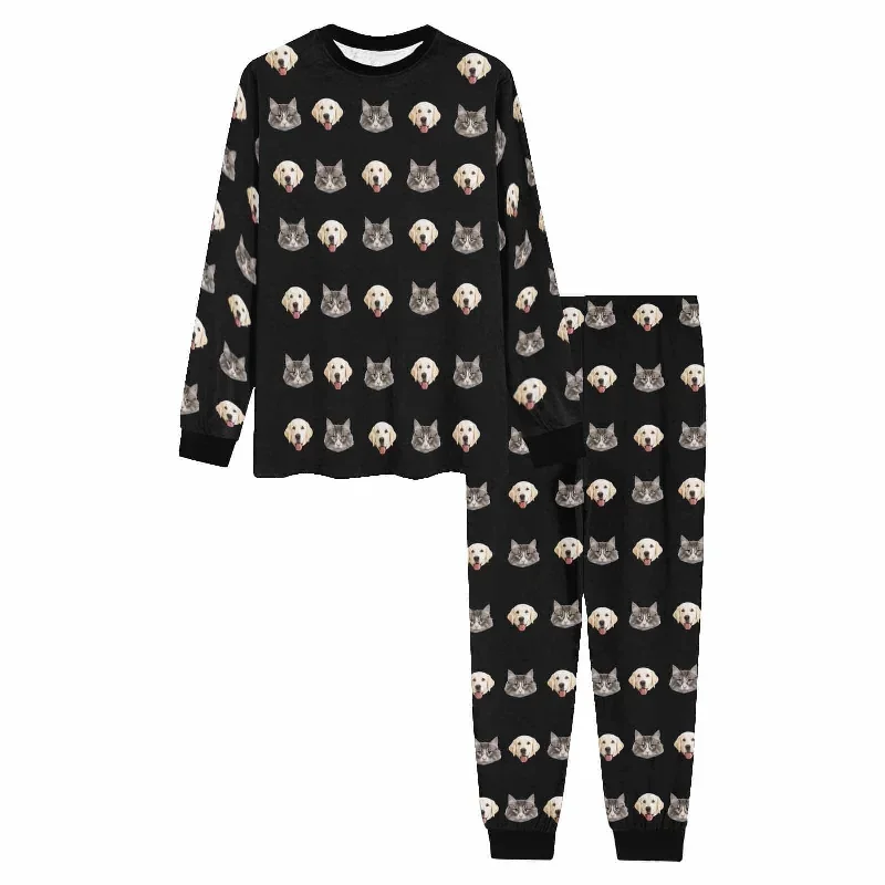 black-pajamas-custom-pets-face-mens-all-over-print-pajama-set-personalized-photo-loungewear-for-him