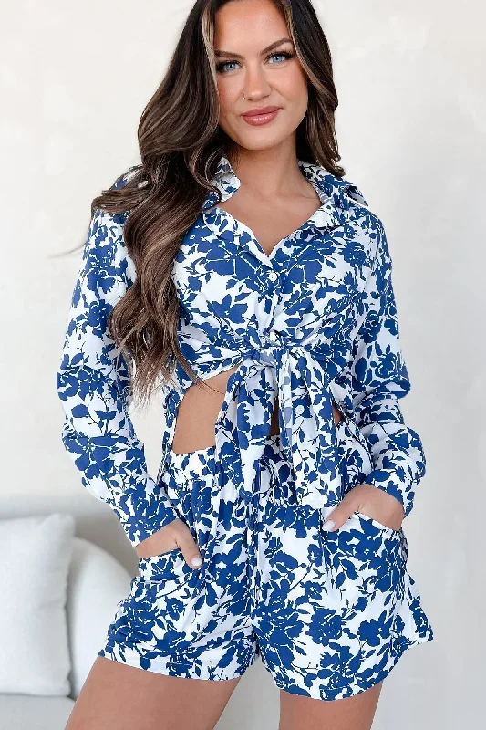 blooming-with-bliss-floral-button-down-shirt-shorts-set-blue