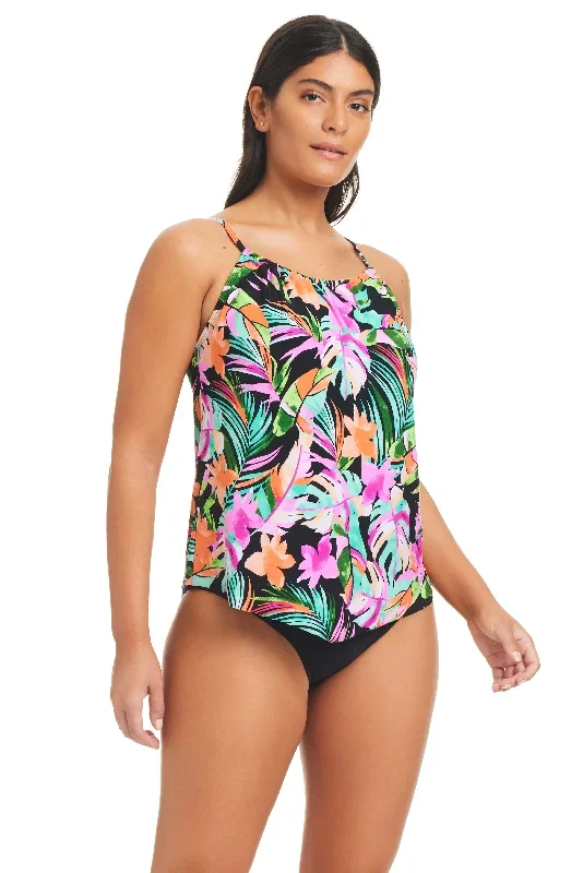 Beyond Tummy Control Bora Bora Bay High Neck Tankini