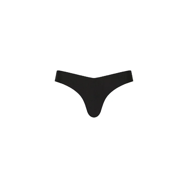 Cheeky V Bikini Bottom - Moonlight Black