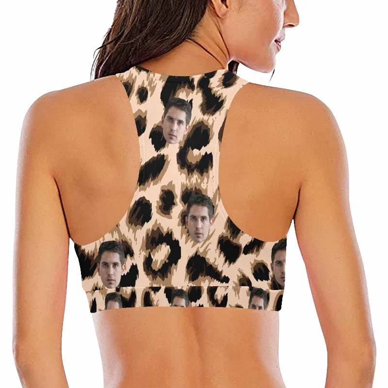 custom-face-leopard-print-womens-beach-crop-high-neck-bikini-top