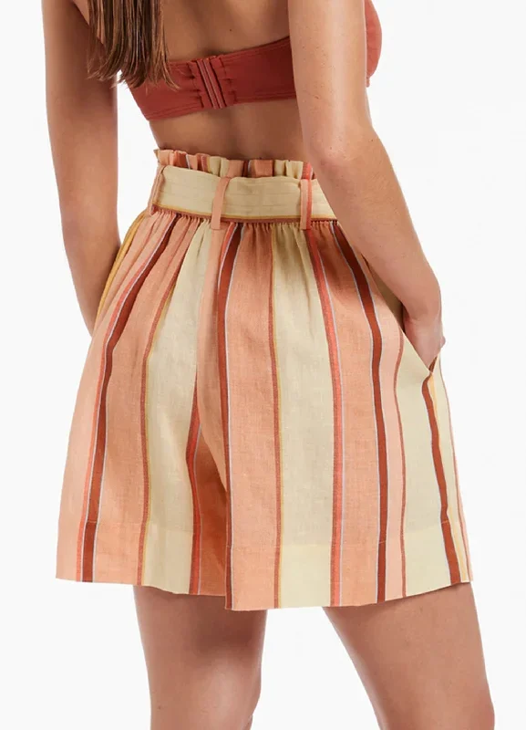 fira-stripe-high-waist-short-j61077-marigold