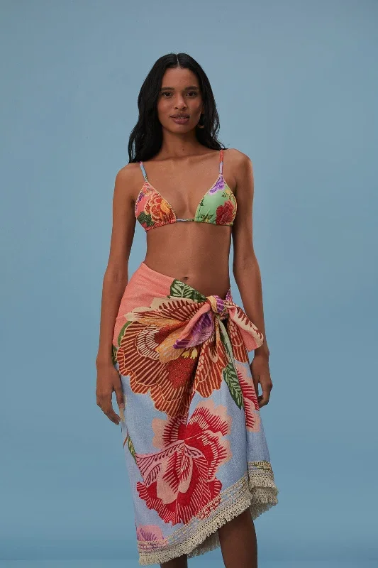 Flower Scarves Sarong