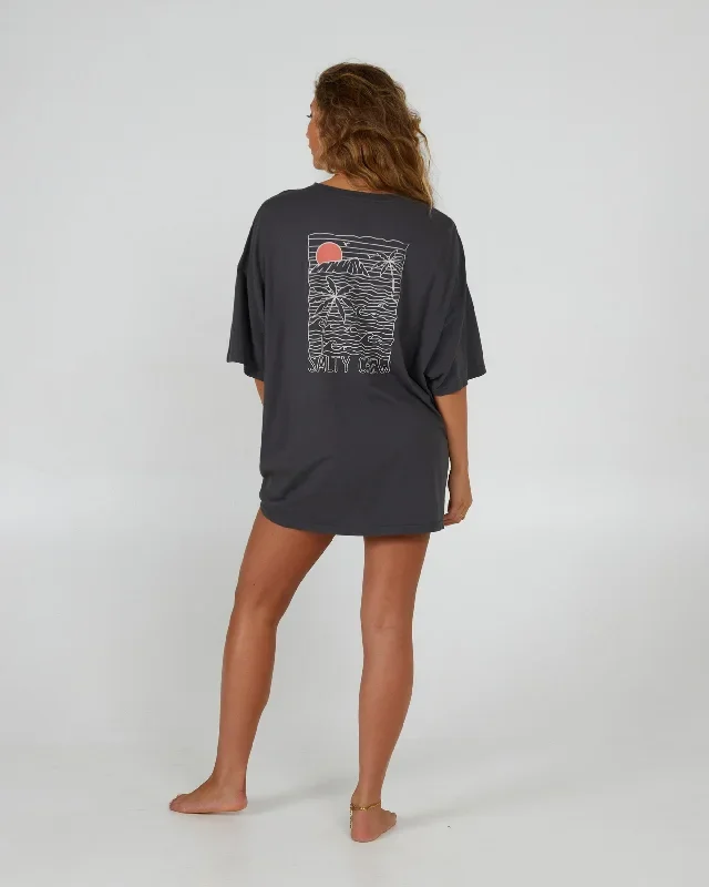 Joy Charcoal Cover Up Tee