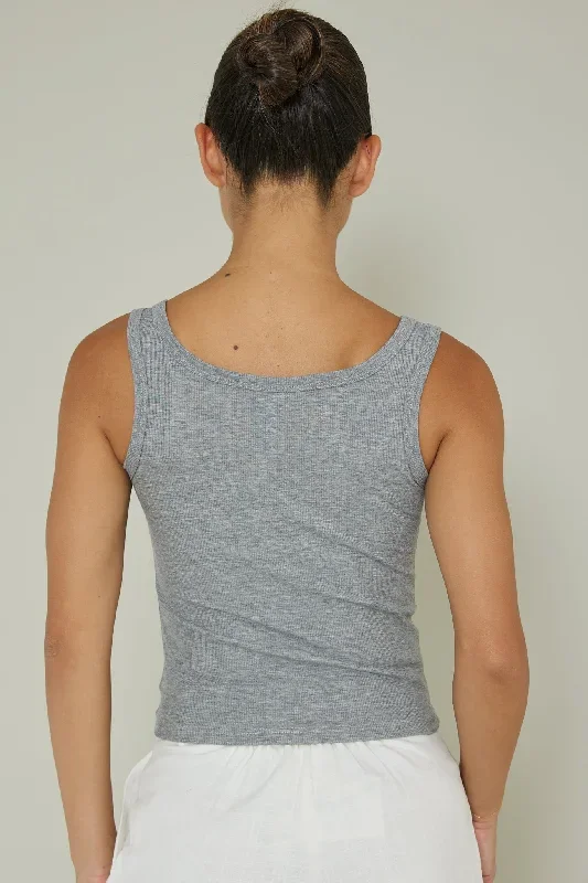 recess-thick-strap-ribbed-top-grey