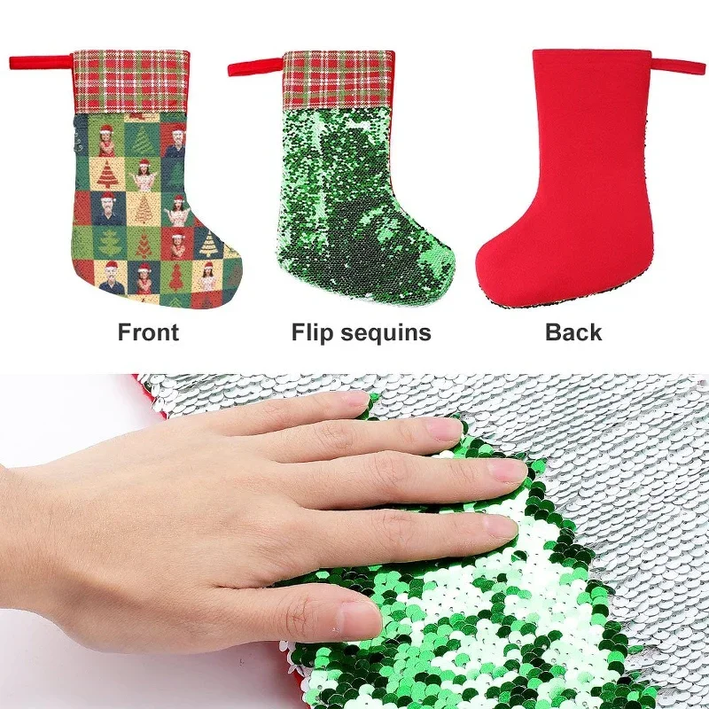 socks-with-custom-family-face-christmas-tree-lattice-socks-personalized-christmas-sequin-socks