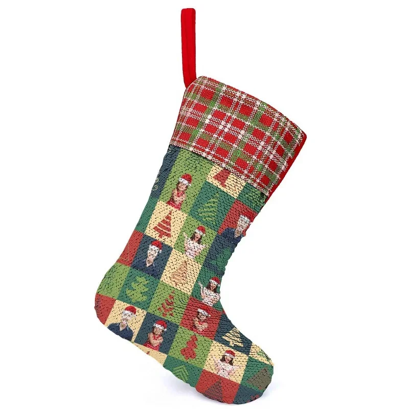 socks-with-custom-family-face-christmas-tree-lattice-socks-personalized-christmas-sequin-socks