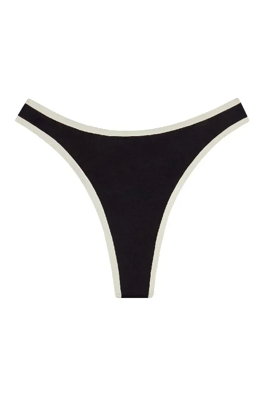 Somerset Bottom - Black/Ivory