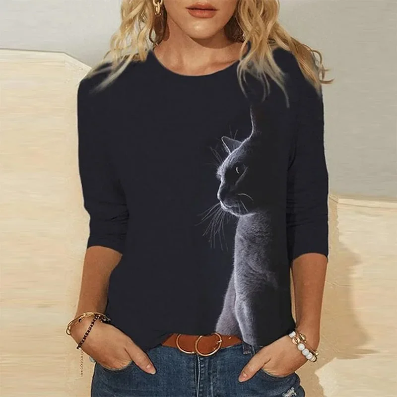 summer-autumn-oversized-casual-womens-clothing-funny-cat-3d-print-long-sleeve-t-shirts-ladies-fashion-tops-vintage-tee-shirt