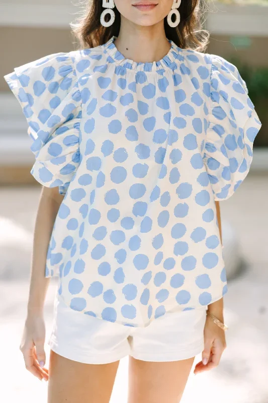 true-self-blue-polka-dot-ruffled-blouse