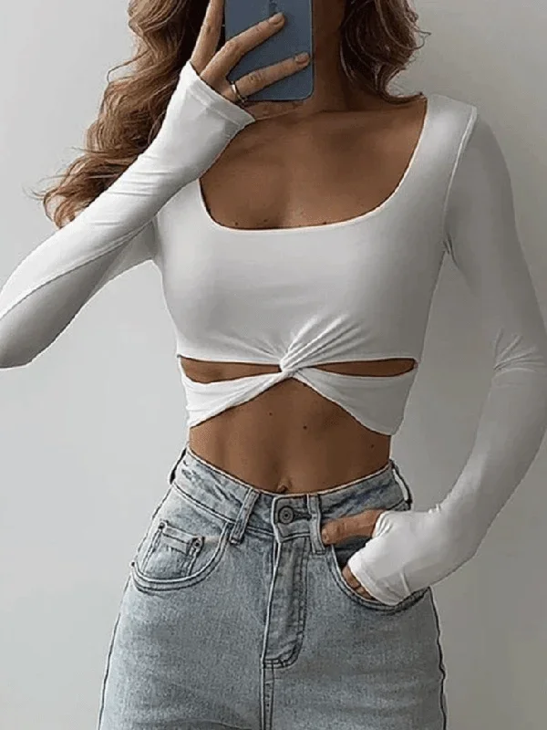 twisted-cutout-long-sleeve-crop-top